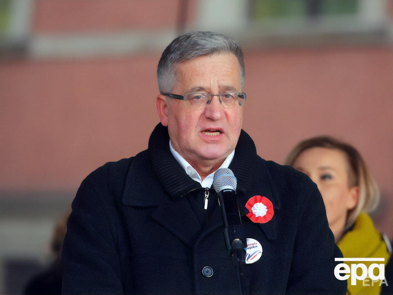 Коморовський: Чи варто гарчати на Путіна? Іноді більший вплив має сила спокою, рішучості в захисті