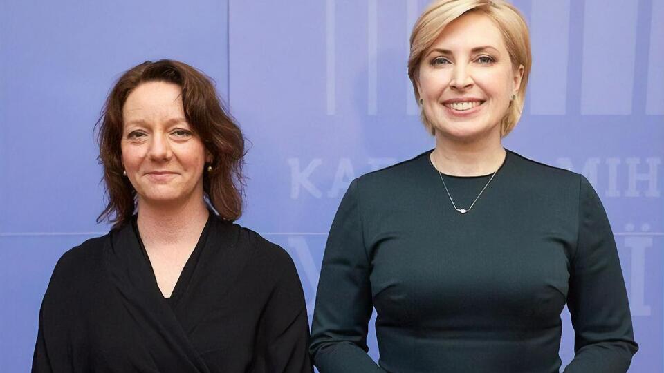 Швеція – один із найбільших інвесторів України, зазначила Ернкранс (ліворуч)