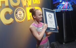 София Теплая преодолела 20 метров в технике contortion roll менее чем за 11 секунд