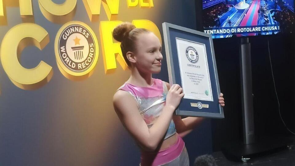 Софія Тепла здолала 20 метрів у техніці contortion roll менше ніж за 11 секунд