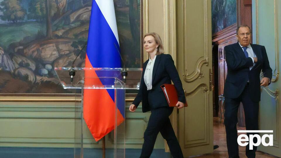 Та частина переговорів, на якій Трасс обмовилася, була закритою
