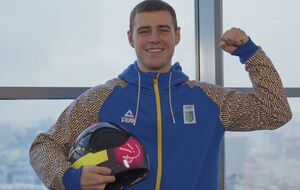 Гераскевич показал на Олимпиаде плакат с надписью "Нет войне в Украине"