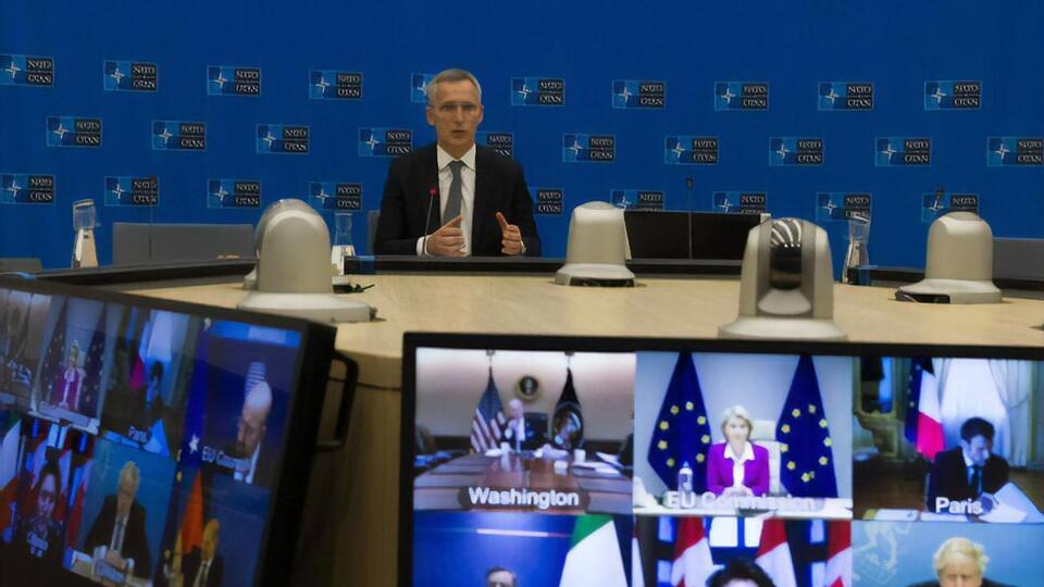 Лідери США, ЄС та НАТО 11 лютого провели відеоконференцію щодо ситуації з Україною