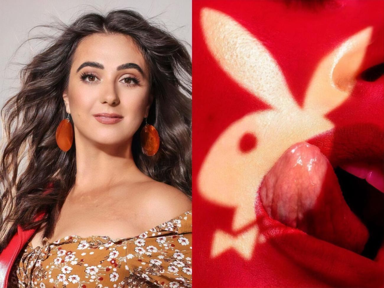 Представители Playboy пообещали Мендель, что для съемки ей не придется обнажать тело