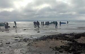 Льдина с рыбаками дрейфовала в направлении Полтавской области