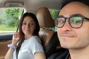 Ласточкін у День святого Валентина опублікував рідкісне фото з дружиною Ганною