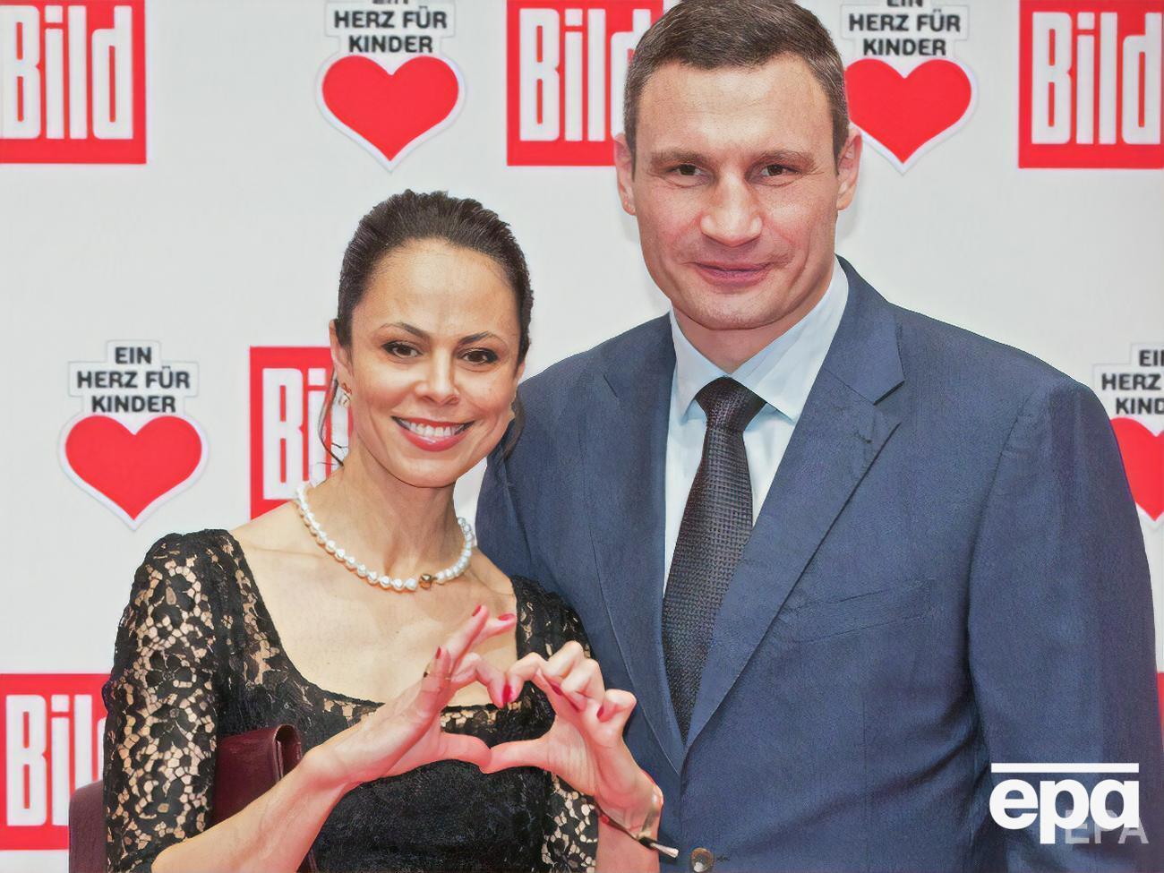 Виталий и Наталья Кличко проживают в разных странах