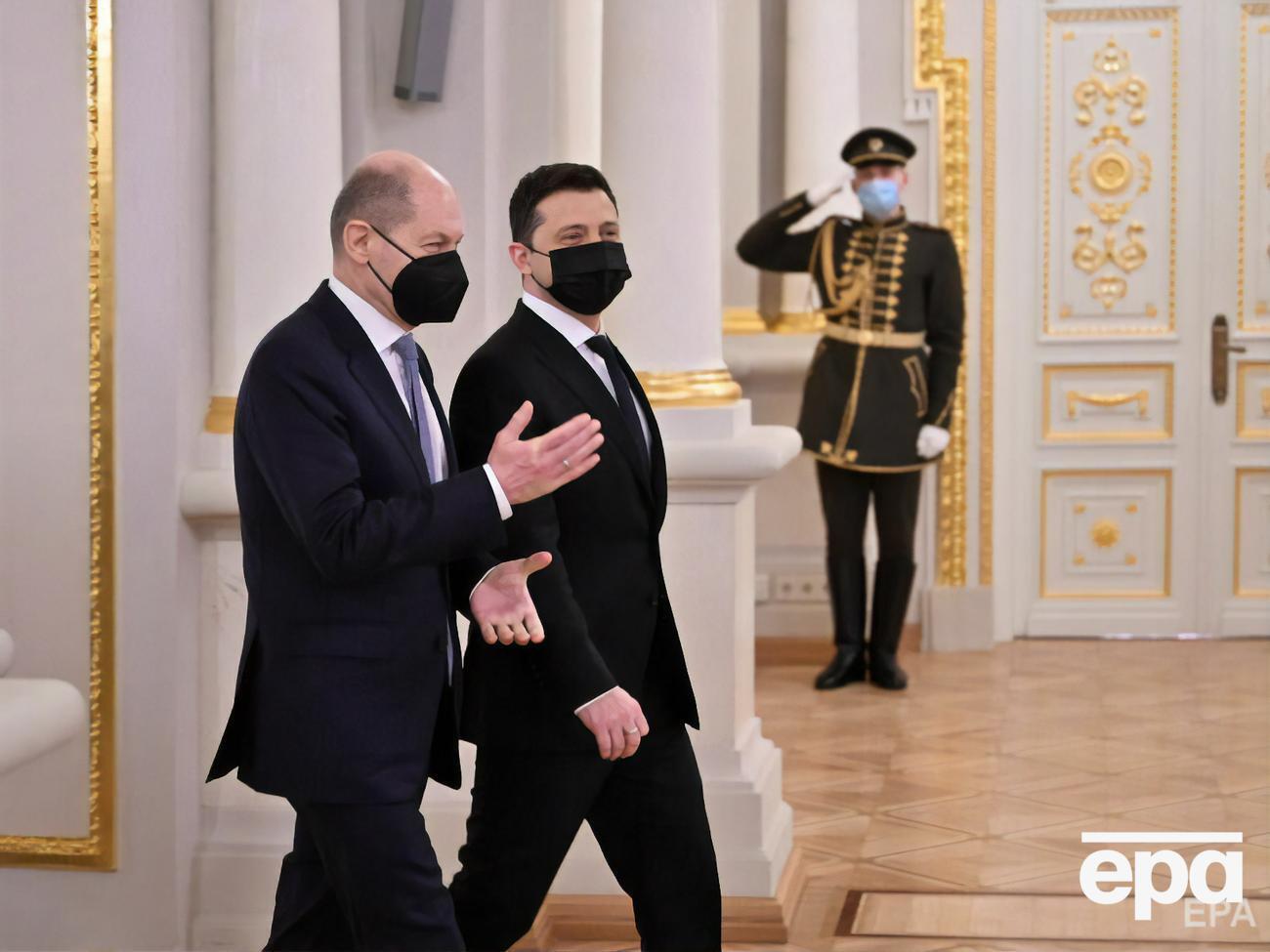 Шольц та Зеленський зустрілися в Києві