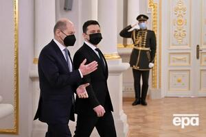 Шольц та Зеленський зустрілися в Києві