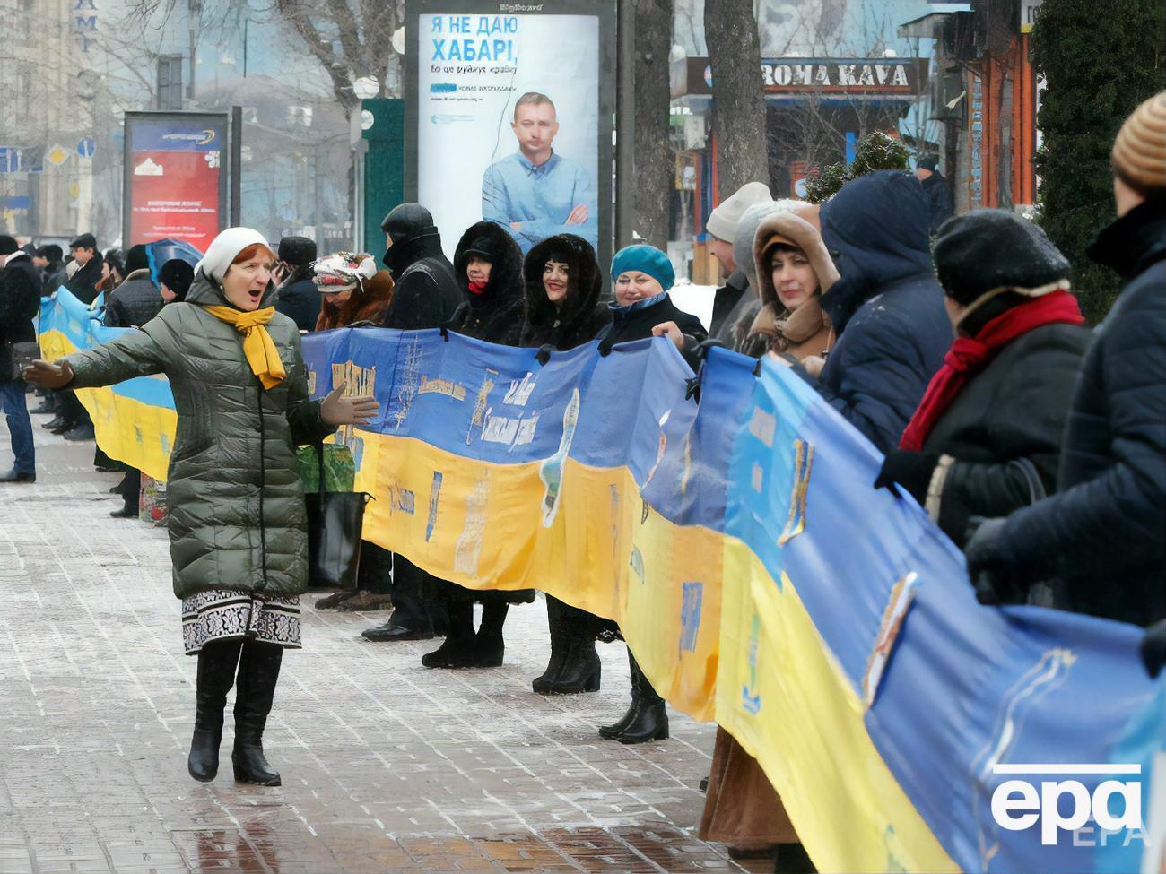16 февраля Зеленский призвал украинцев показать миру свое единство
