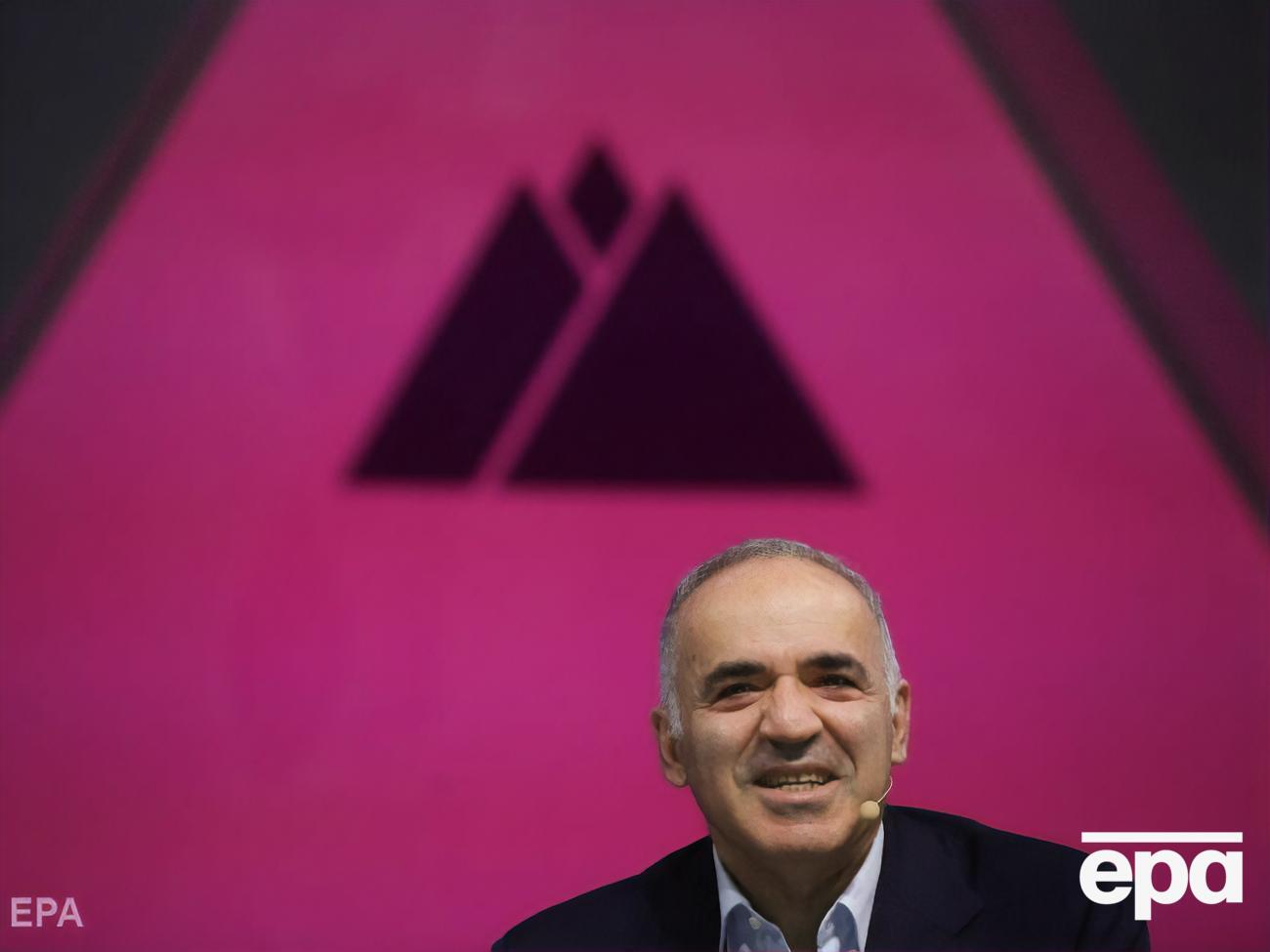 Каспаров: У мене енергії багато, але мозок насправді влаштований інакше. Я не можу його вимкнути