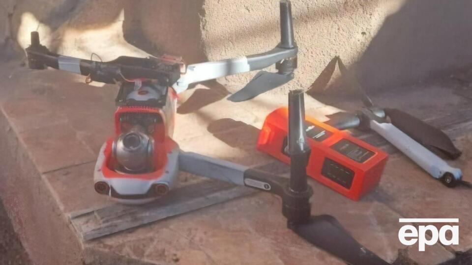 Боевики сбросили с квадрокоптера осколочную гранату