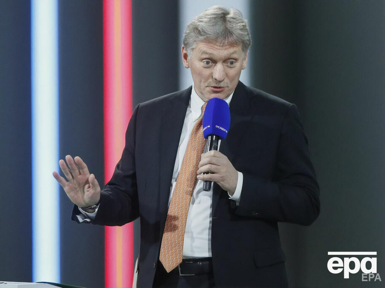 Путин сказал, что главной задачей является реализация Минского комплекса мер, отметил Песков (на фото)