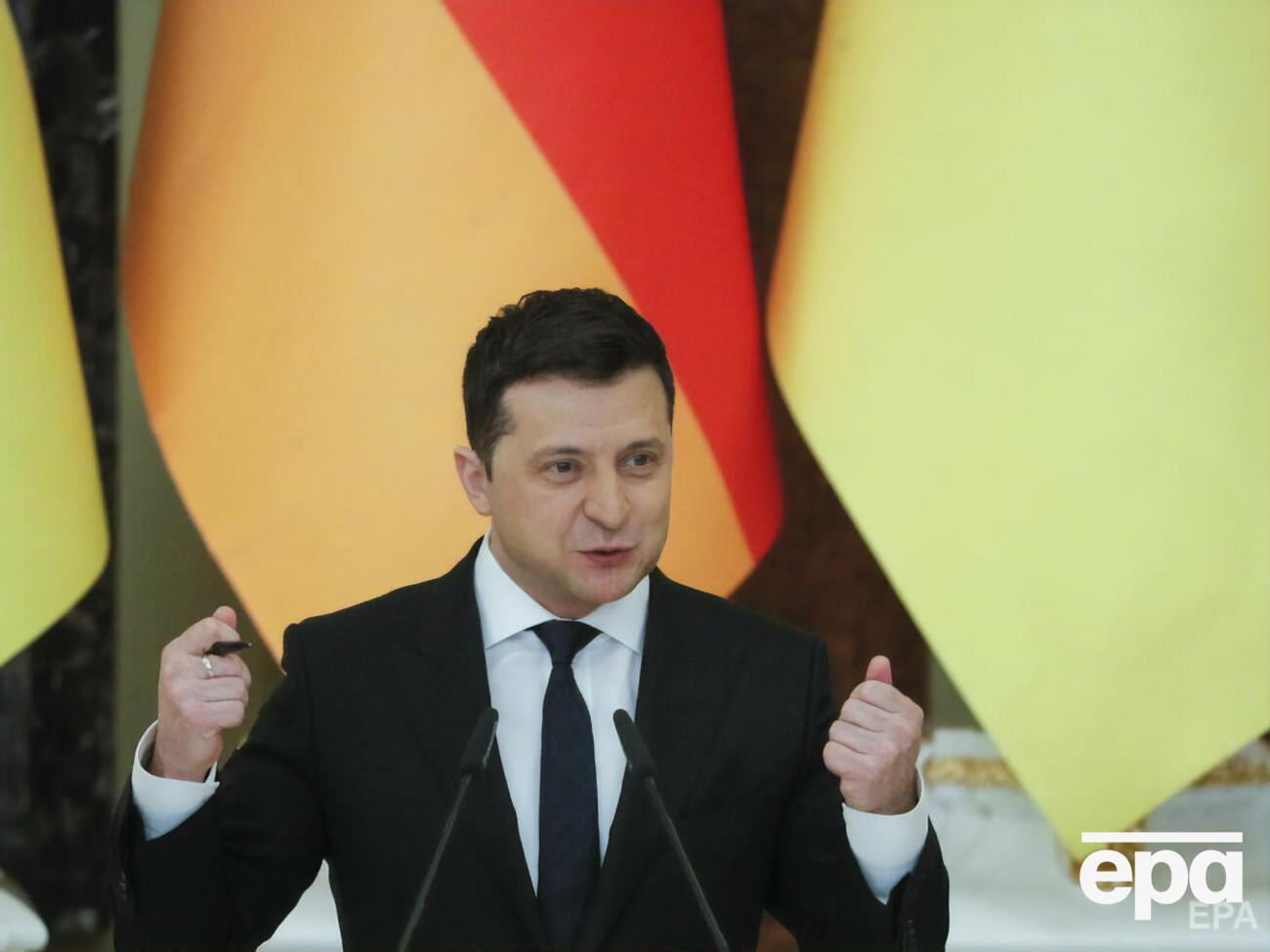 Зеленский объявил 16 февраля 2022 года Днем единения