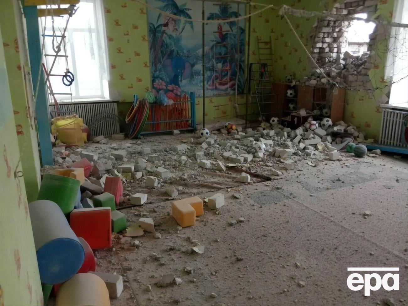 Унаслідок атаки окупантів постраждало троє працівників дитячого садка
