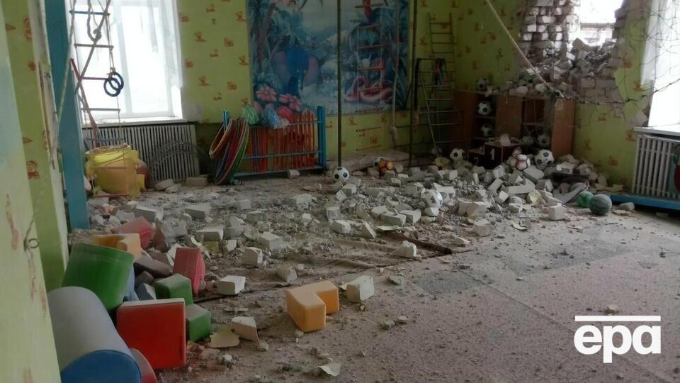 В результате атаки оккупантов пострадали трое работников детского сада