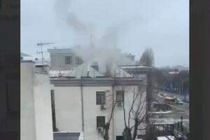 Інформація про дим у російському посольстві з'явилася на тлі загострення на Донбасі