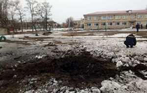 По имеющимся данным, российские оккупанты обстреляли Врубовку из запрещенных Минскими договоренностями минометов калибра 122 мм