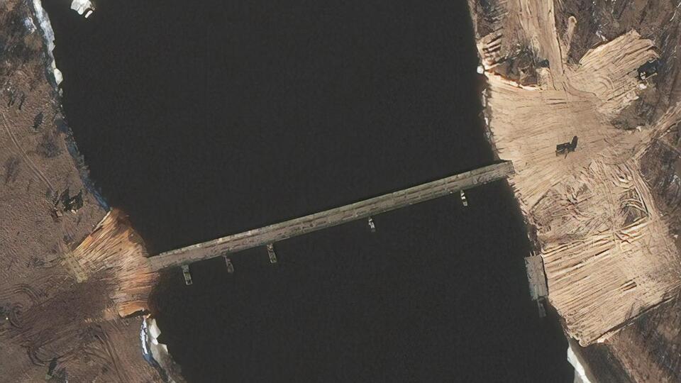 Міст можуть використовувати для перекидання військових на територію України через зону ЧАЕС, вважають у Conflict Intelligence Team