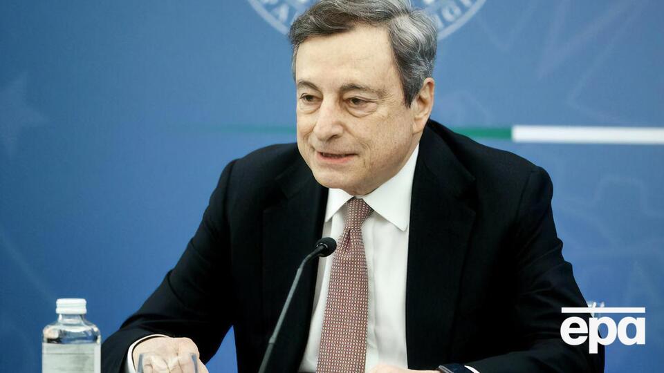 Драґі: Мета полягає в тому, щоб посадити за один стіл президента Путіна та президента Зеленського