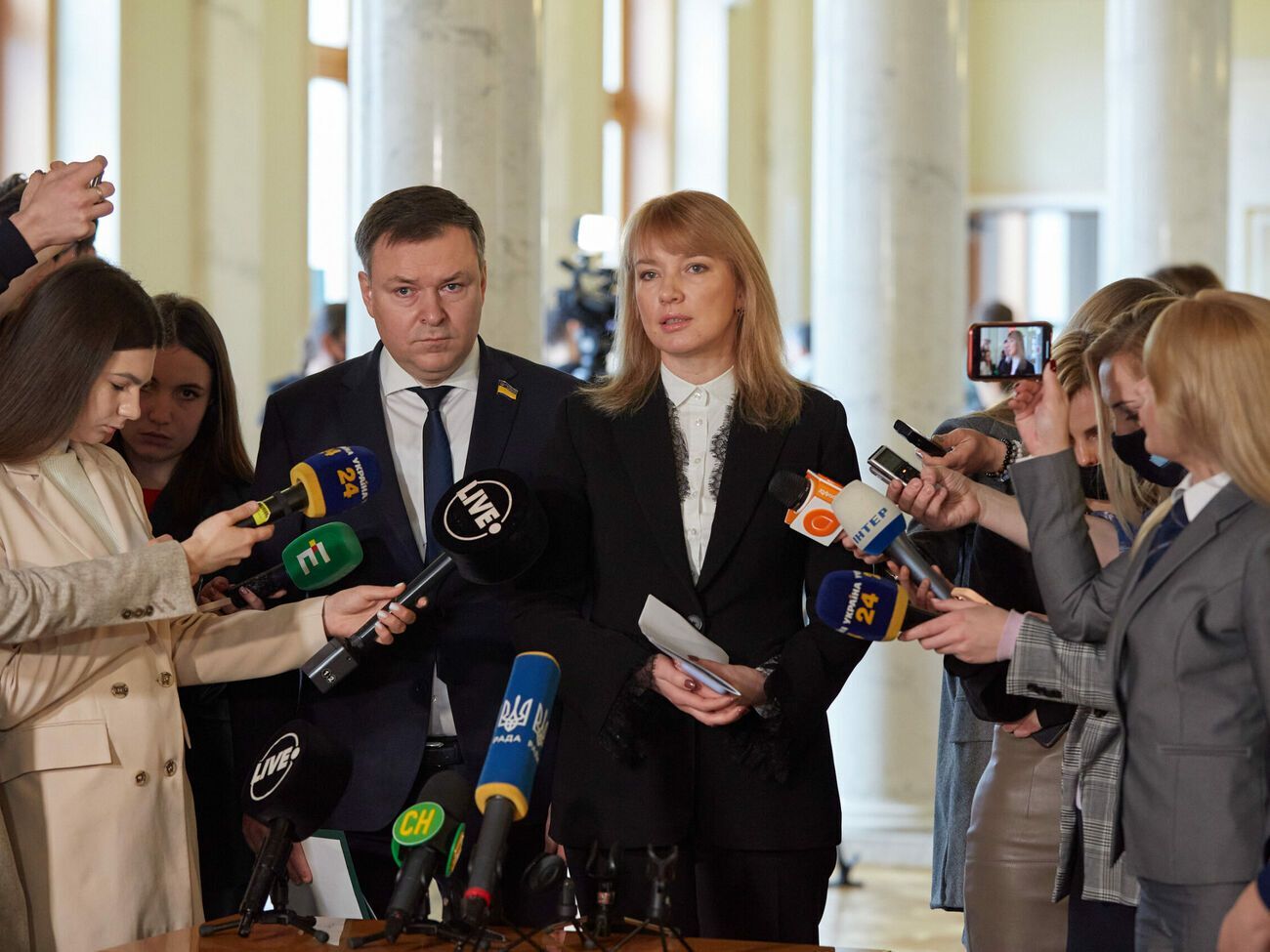 Шуляк сказала, що поки у Верховній Раді немає законопроєктів, про які говорив Шольц