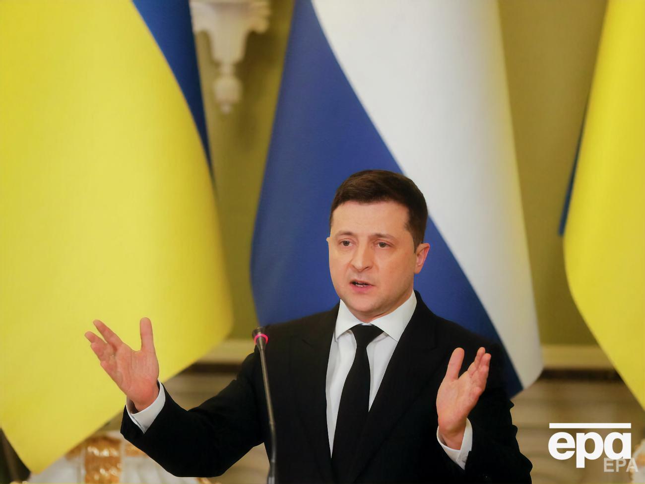 Зеленский: Но в документе должно быть три-четыре-пять пунктов о безопасности нашей страны. Тогда это разговор