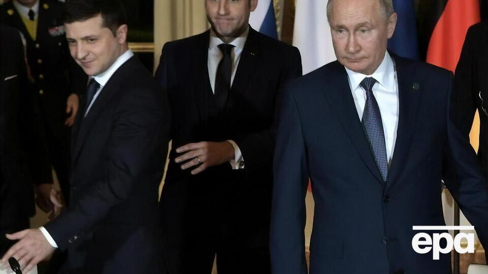 Зеленський і Путін зустрічалися особисто лише раз – у грудні 2019 року в Парижі на саміті лідерів країн нормандського формату