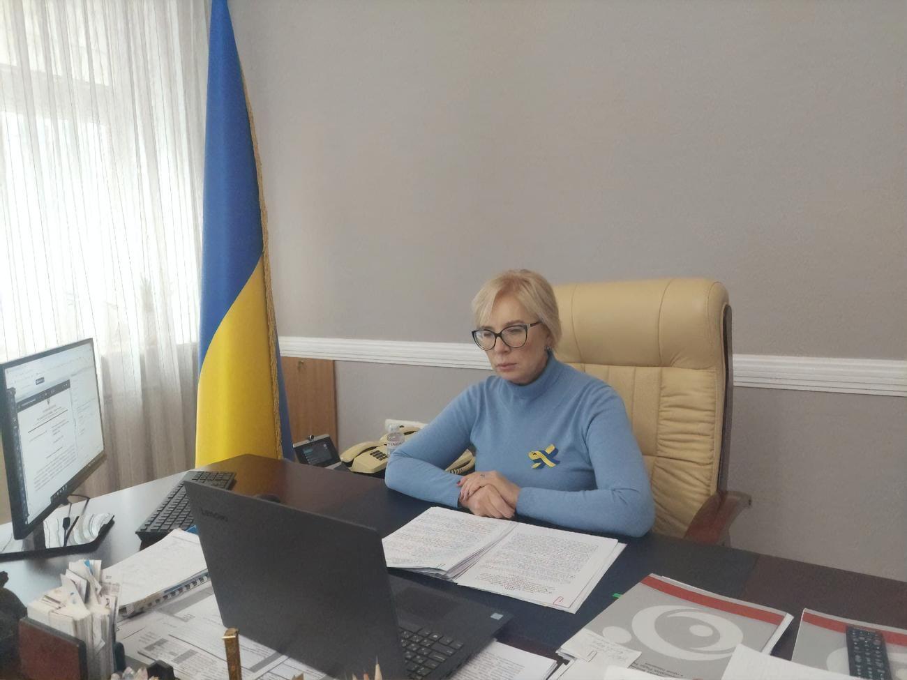 Денісова: Примусове виселення громадян України використовується країною-окупантом для нарощування та ескалації збройного конфлікту