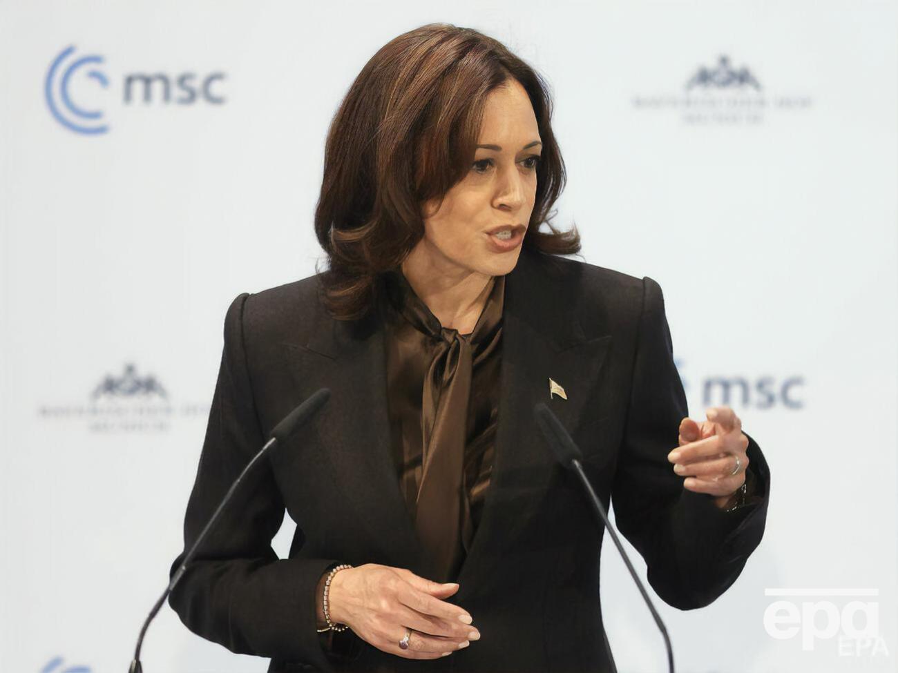 США чітко заявили, що хотіли б, щоб питання навколо України вирішували дипломатично, зазначила Гарріс