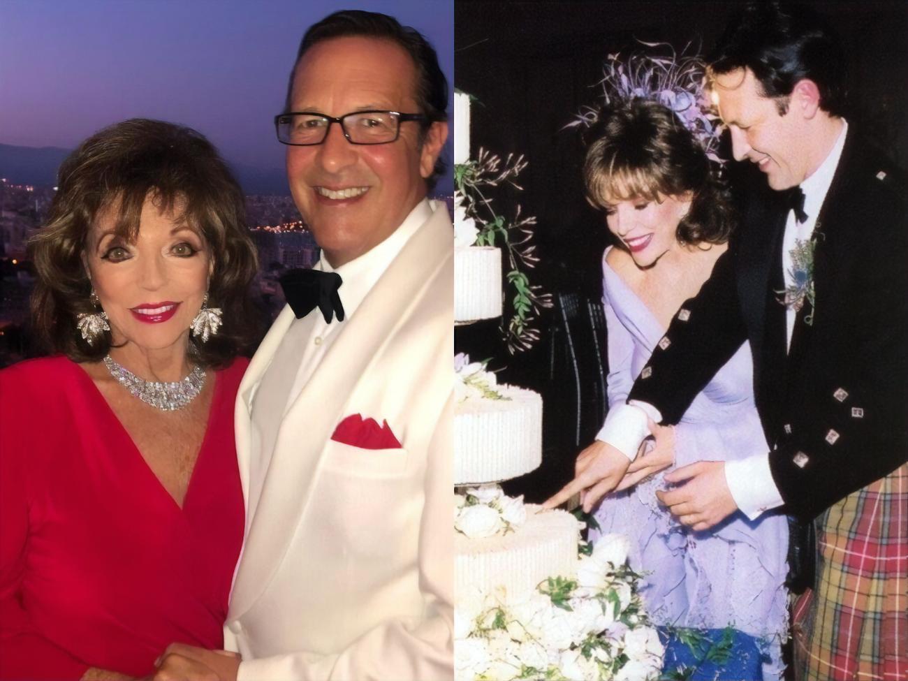 За Перси Гибсона Джоан Коллинз вышла замуж в возрасте 69 лет