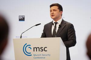 Зеленский: Восемь лет назад украинцы сделали свой выбор, многие отдали за этот выбор жизнь. Неужели восемь лет спустя Украина должна постоянно призывать к признанию европейской перспективы?