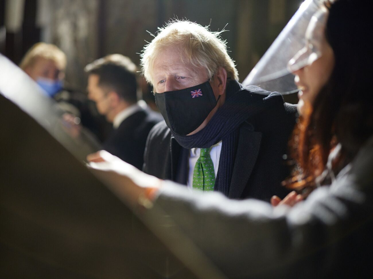 Джонсон сделал запись в книге посетителей Софийского&nbsp;собора