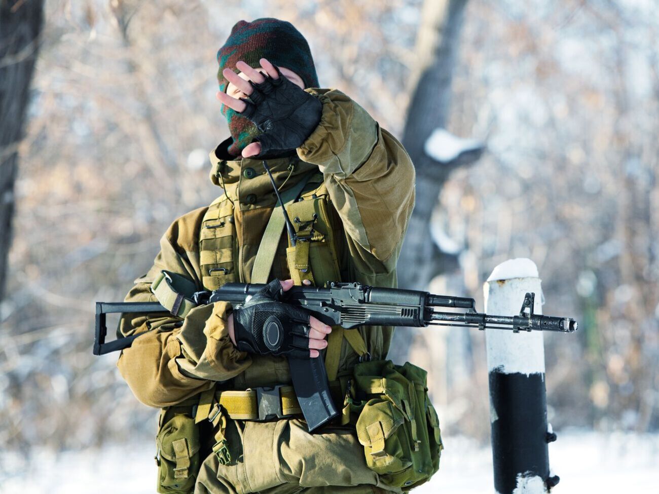 43,7% опрошенных считают, что вторжения российских войск в Украину в ближайшее время не будет