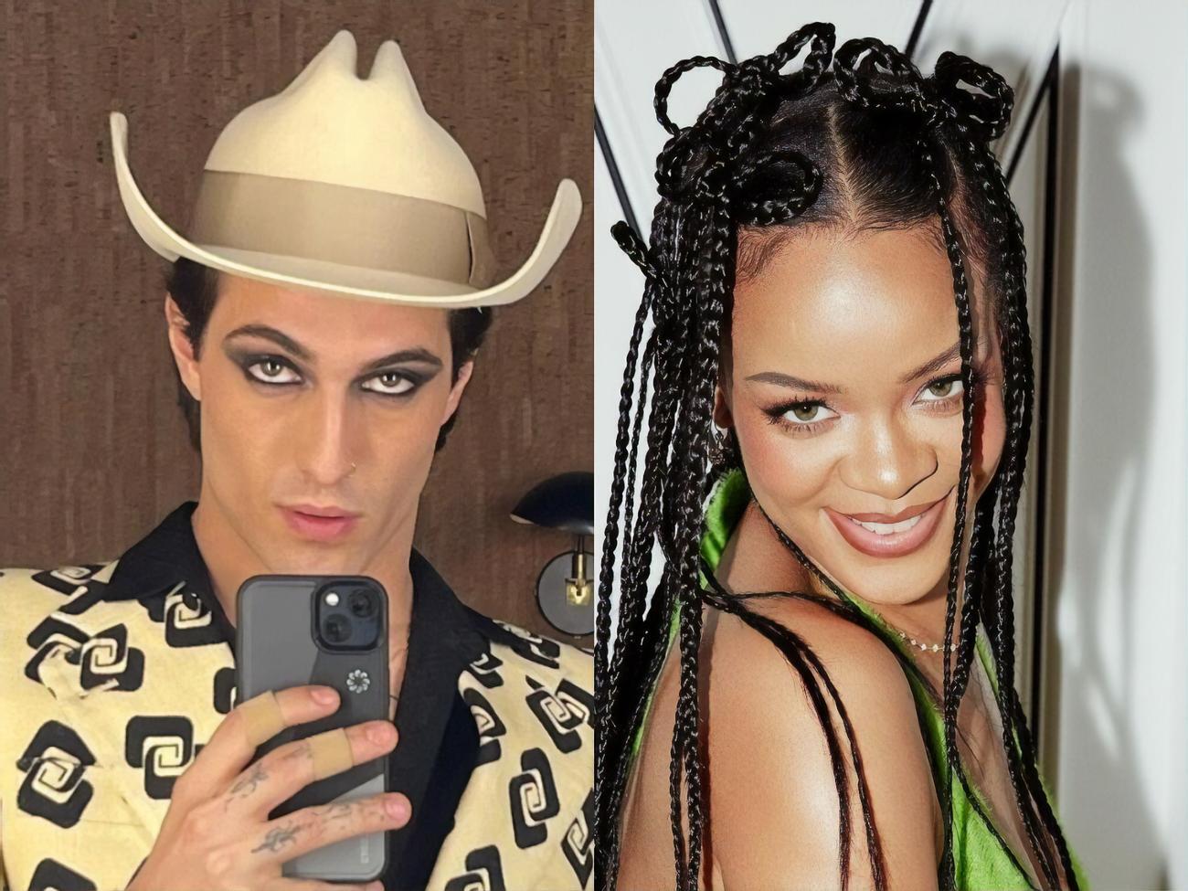 Дамиано Давид написал Рианне "спасибо"