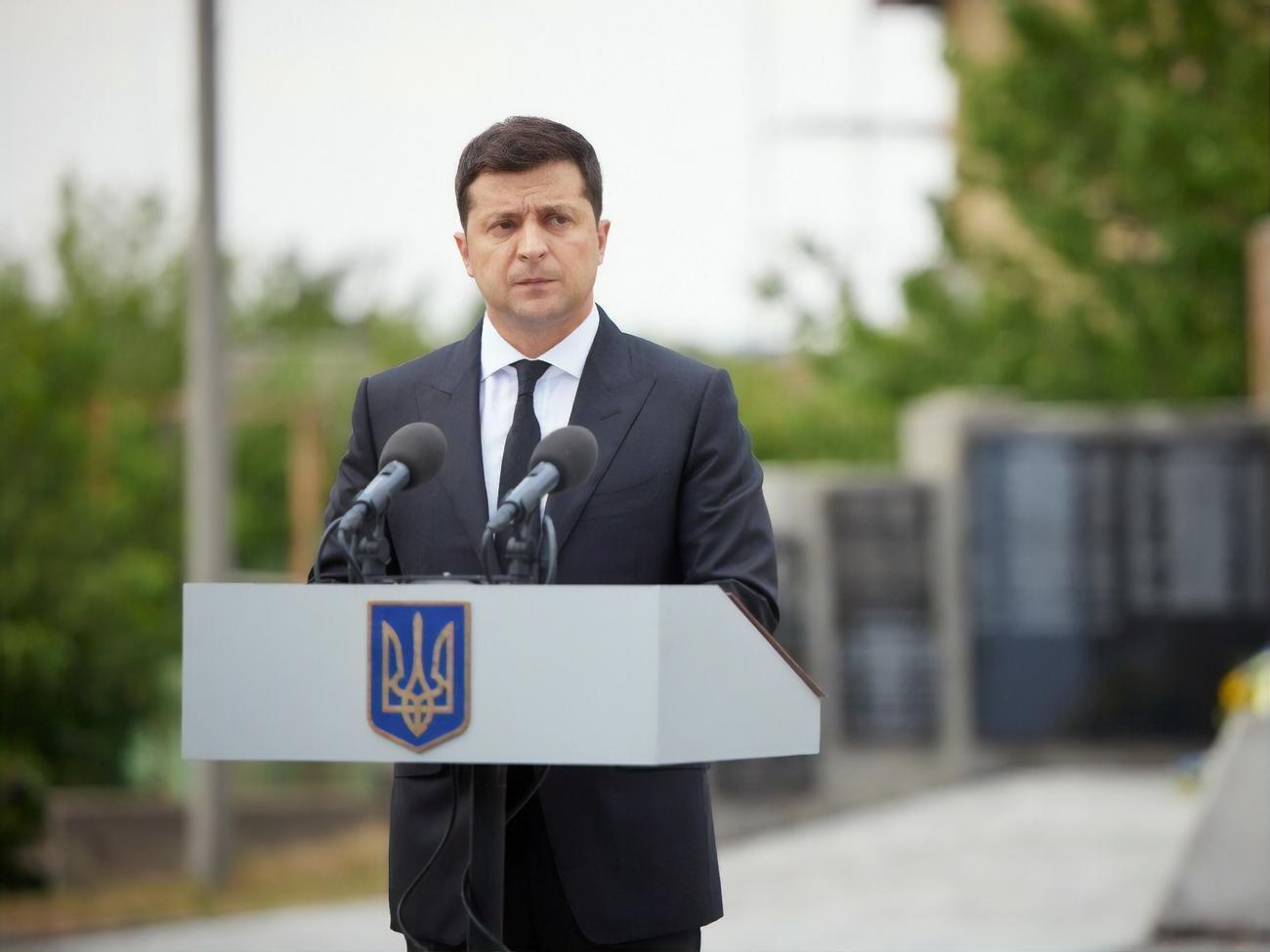 Зеленський: Ми думаємо тільки про мир. Ми думаємо тільки про деокупацію територій і тільки дипломатичним шляхом