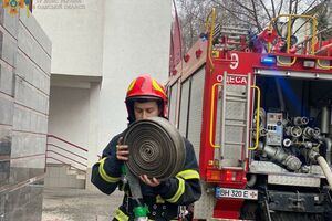 Пожежу ліквідували о 10.25, її причини поки що не встановили