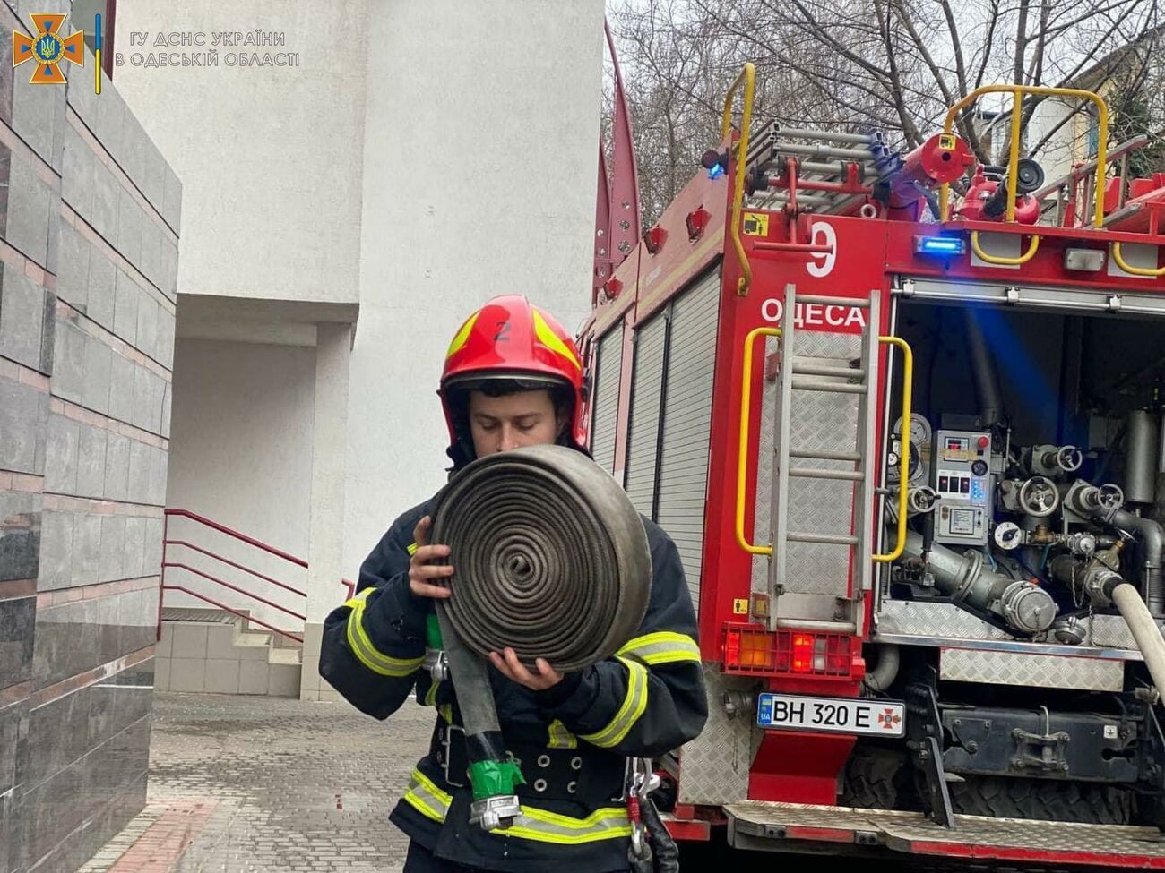 Пожежу ліквідували о 10.25, її причини поки що не встановили