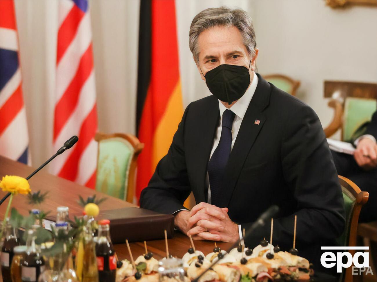 Блінкен заявив про розроблений "масивний" пакет санкцій проти РФ