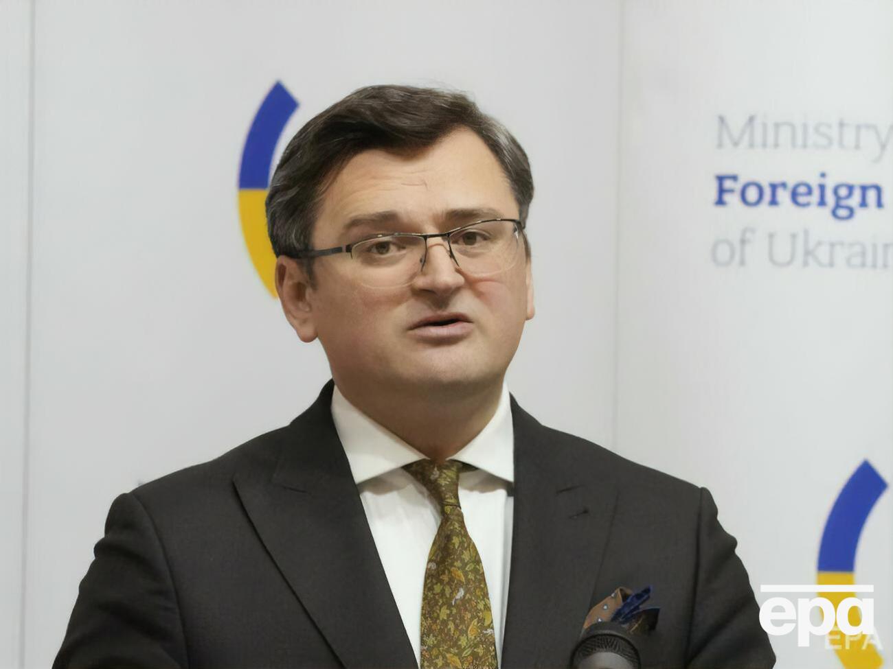 Кулеба: Саме зараз потрібно зупинити Росію, застосувавши превентивні санкції