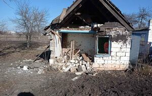 Кириленко опублікував фото зруйнованих будинків у Мар'їнці та селищі Побєда