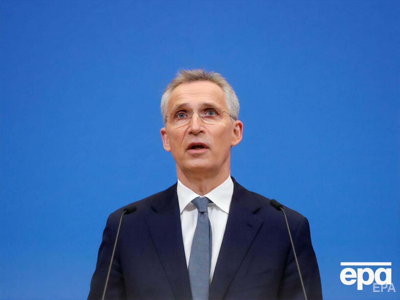 Столтенберг:&nbsp;Все это вписывается в картину, что Россия готовится к вторжению в Украину