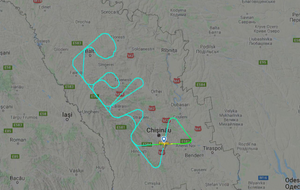 Самолет написал слово relax на высоте в 3 км