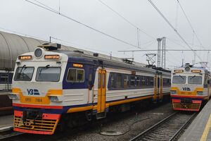 Електричку модернізували на Київському електровагоноремонтному заводі