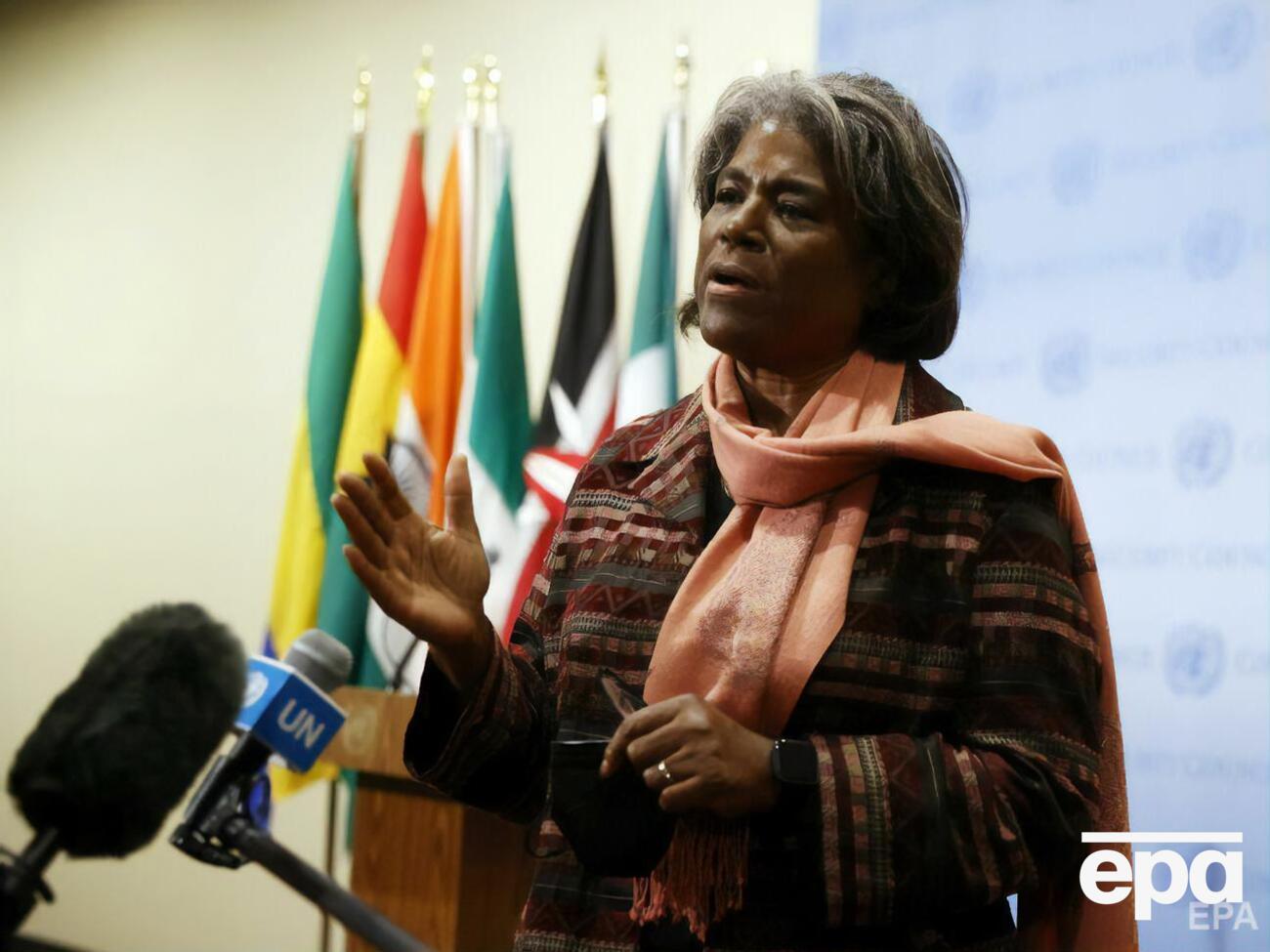 Какие ограничения намерены ввести США, Томас-Гринфилд не рассказала