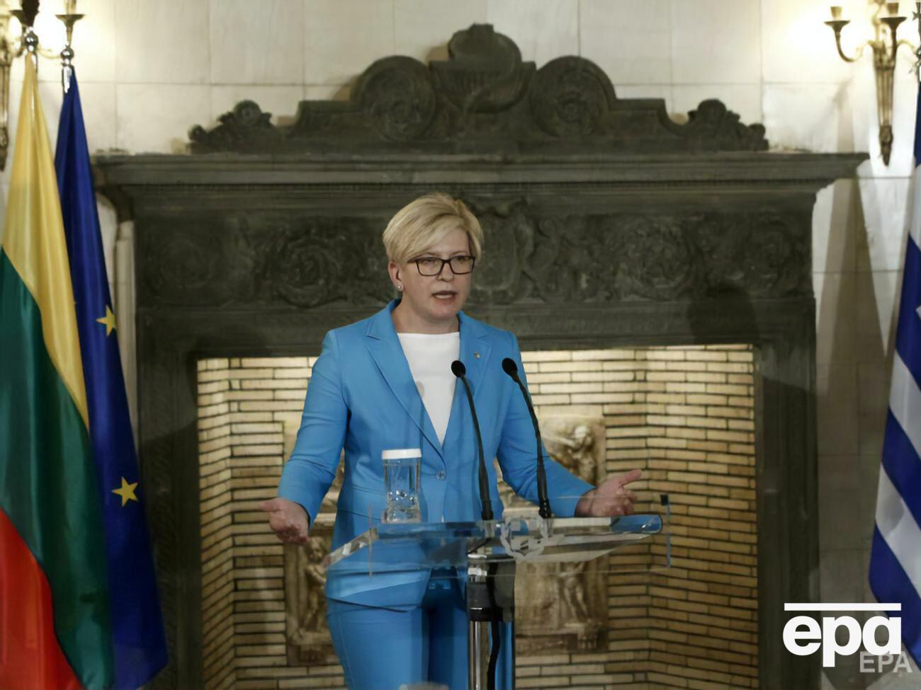 Шимоніте: Те, як ми відповімо на дії РФ, визначить нас для майбутніх поколінь