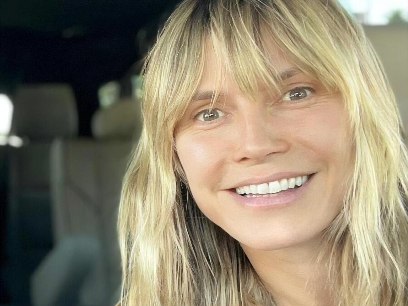 Клум зняла селфі-ролик