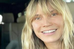 Клум зняла селфі-ролик