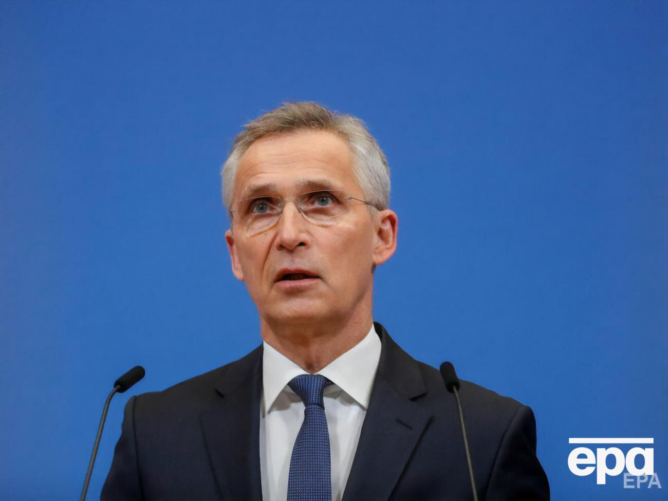 Столтенберг заявив, що НАТО підтримує суверенітет та територіальну цілісність України в межах її міжнародно визнаних кордонів