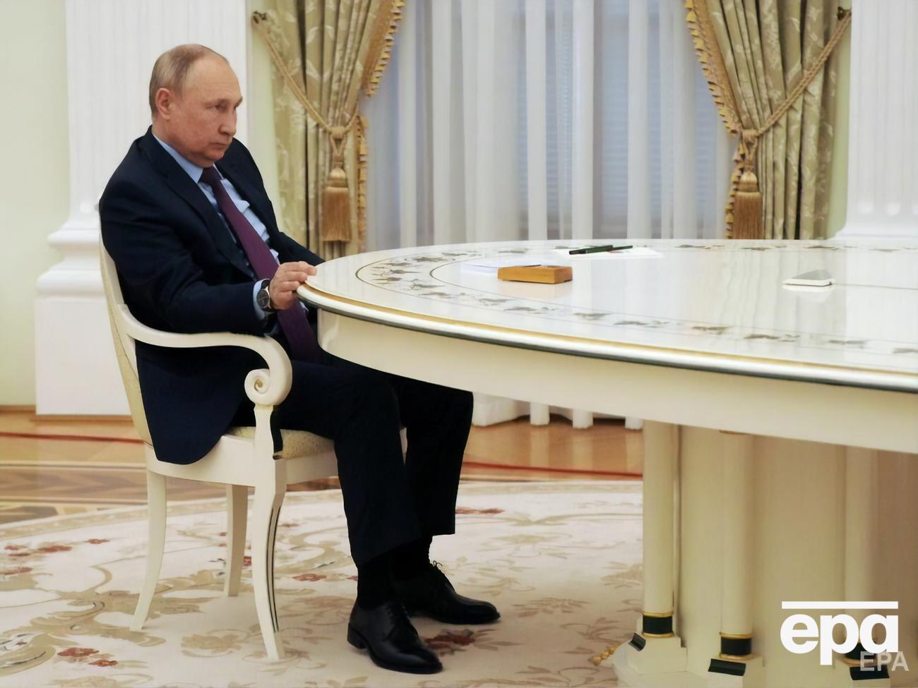 Путін хоче, щоб "спірні" питання вирішували на переговорах між владою України та бойовиками "ЛДНР"