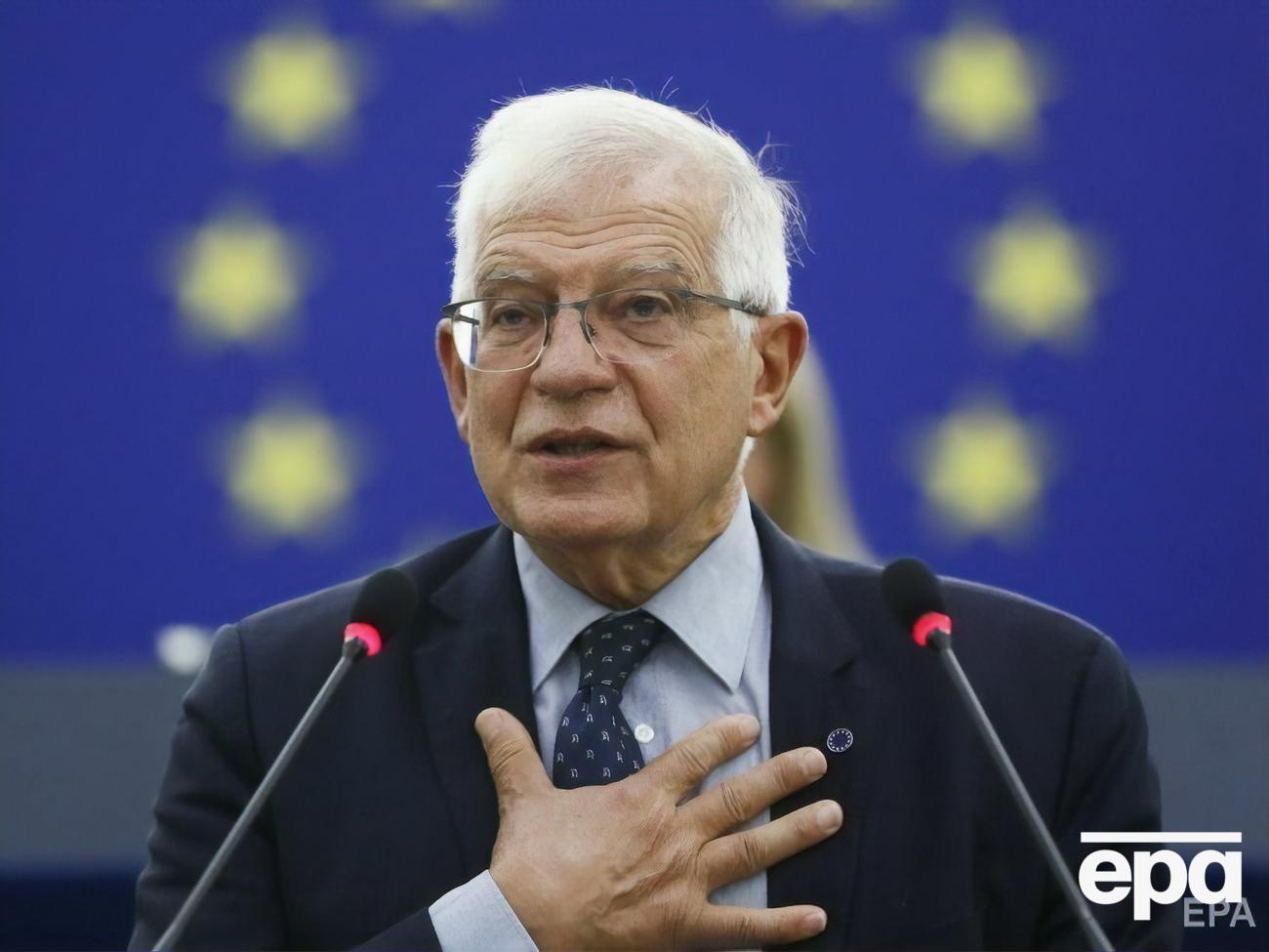 Боррель (на фото) анонсував санкції проти російських депутатів та юросіб